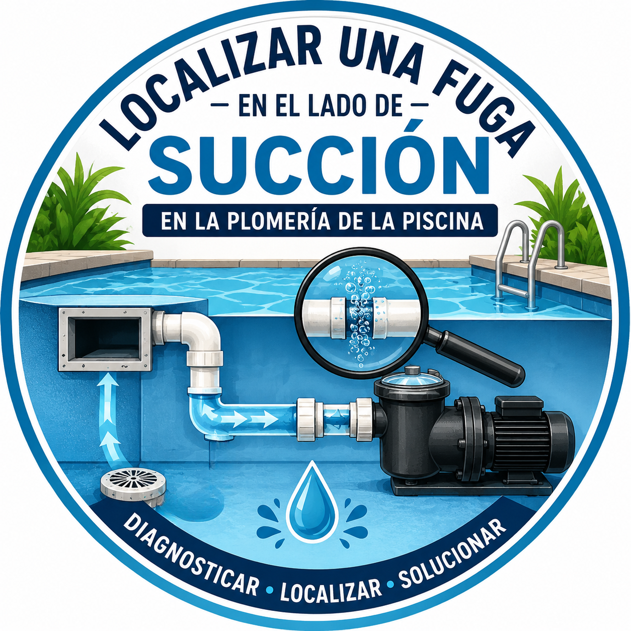 Product image for Diagnóstico y solución de fugas en el lado de succión.