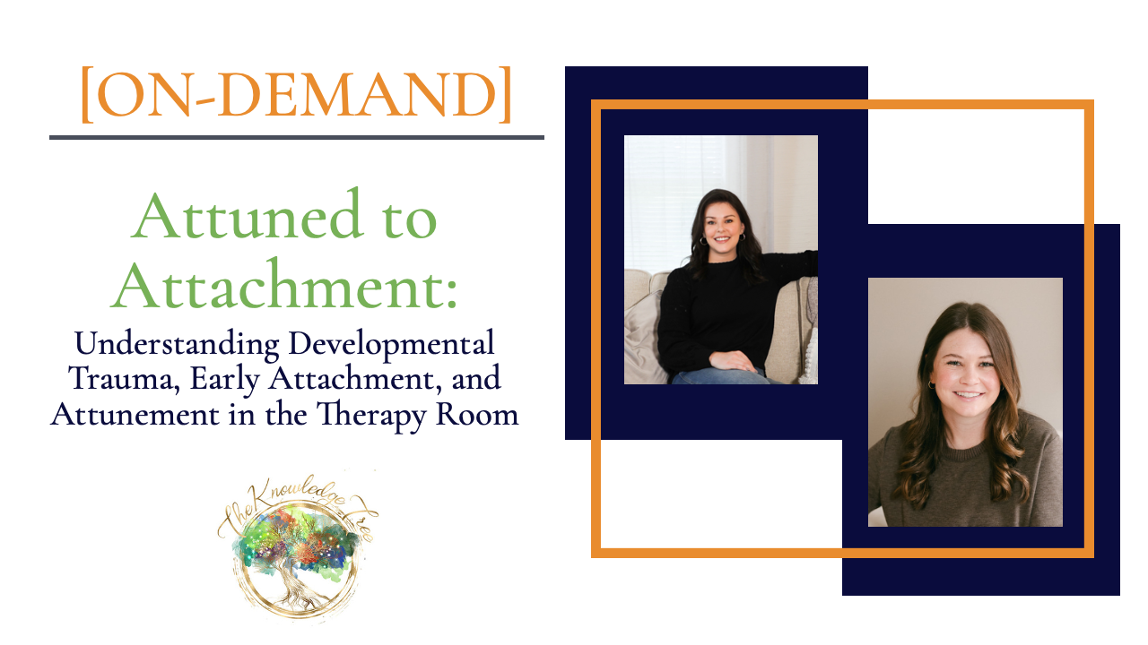 Product image for ON-DEMAND Pre-Registration: Attuned to Attachment: Understanding Developmental Trauma, Early Attachment, and Attunement in the Therapy Room