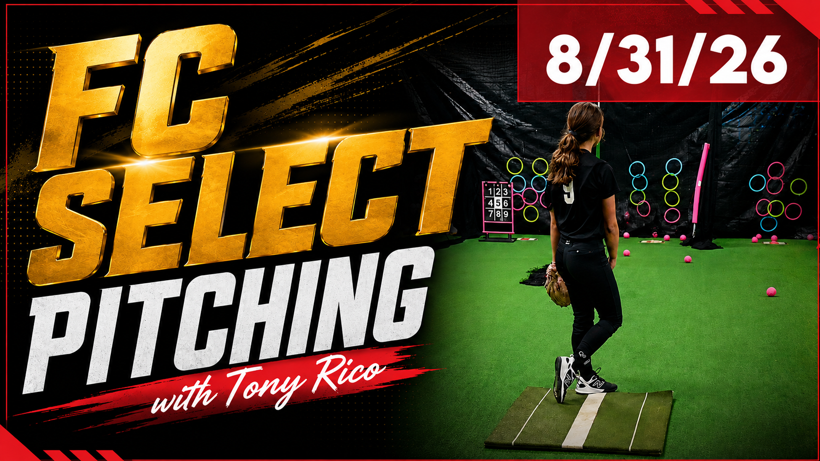 Product image for FC SELECT PITCHING/RANGE SYSTEM - 8/31/26 1580 S Sinclair St, Anaheim 6:30PM -8:00PM
