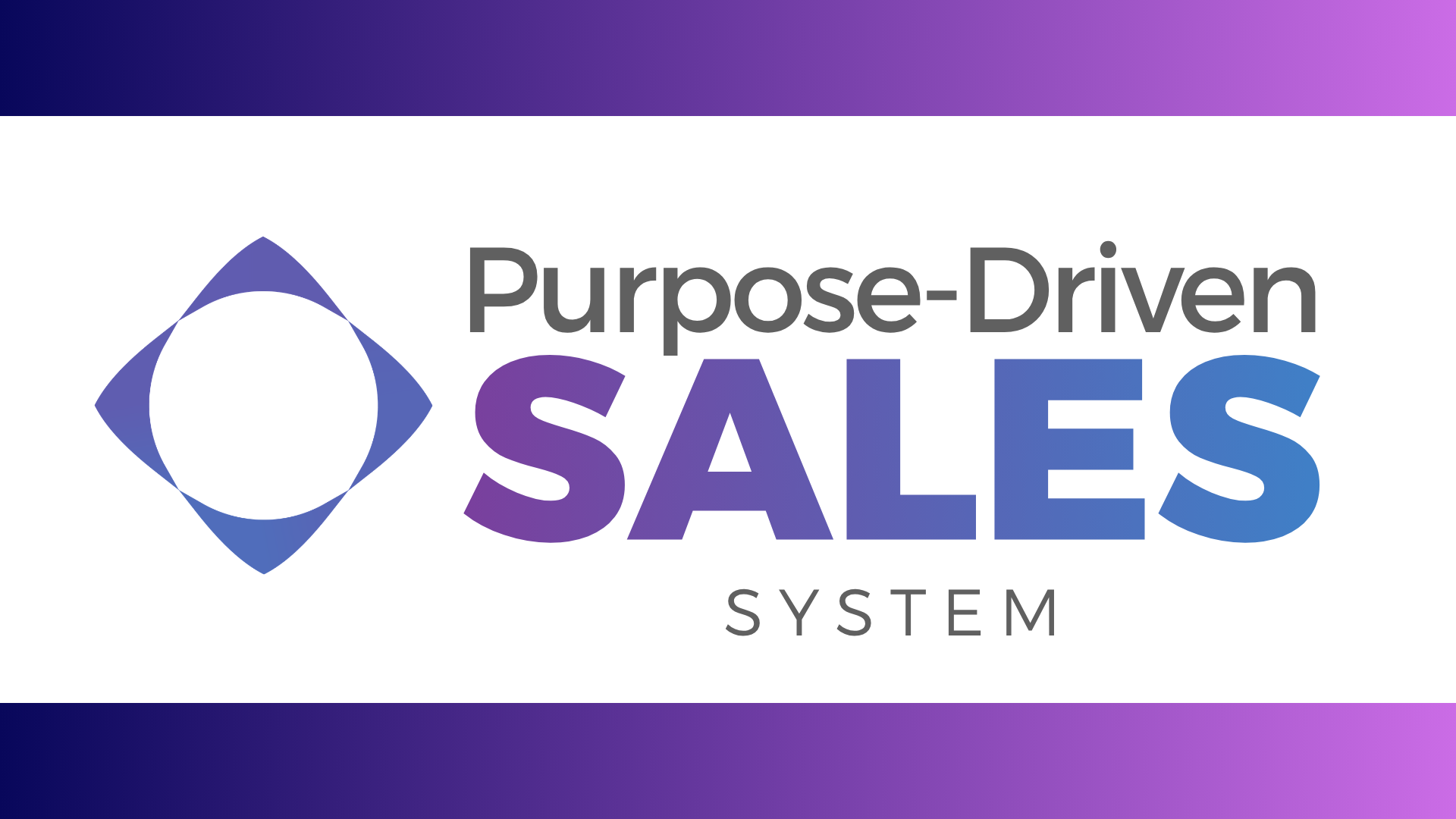 Product image for [GPS] Purpose-Driven SALES Blueprint