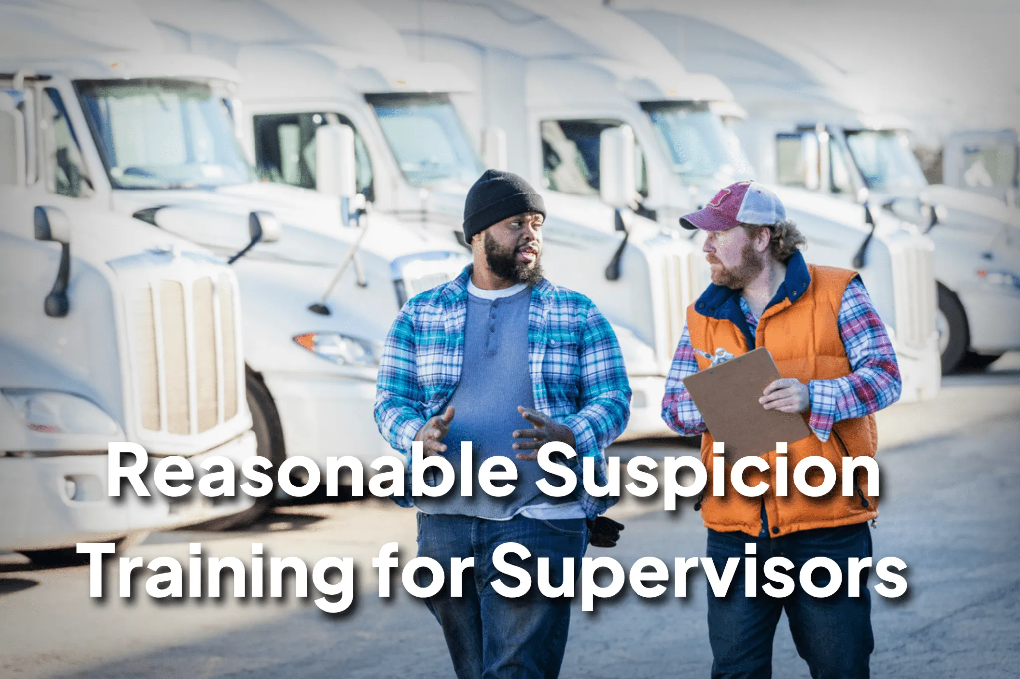 Product image for Reasonable Suspicion Training for Supervisors