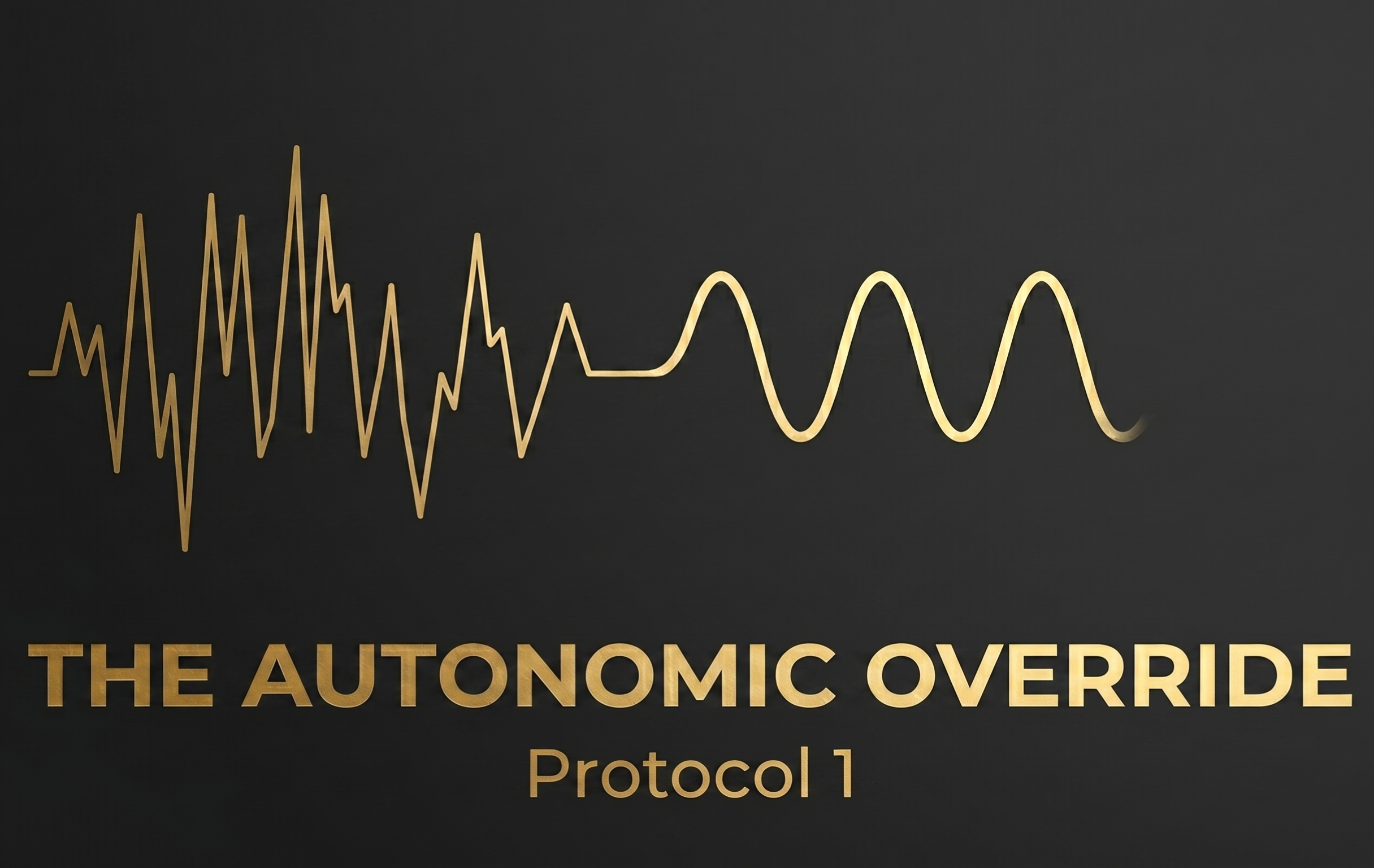 Product image for The Autonomic Override: Protocol 1 (Somatic Arousal Regulation for Performers)