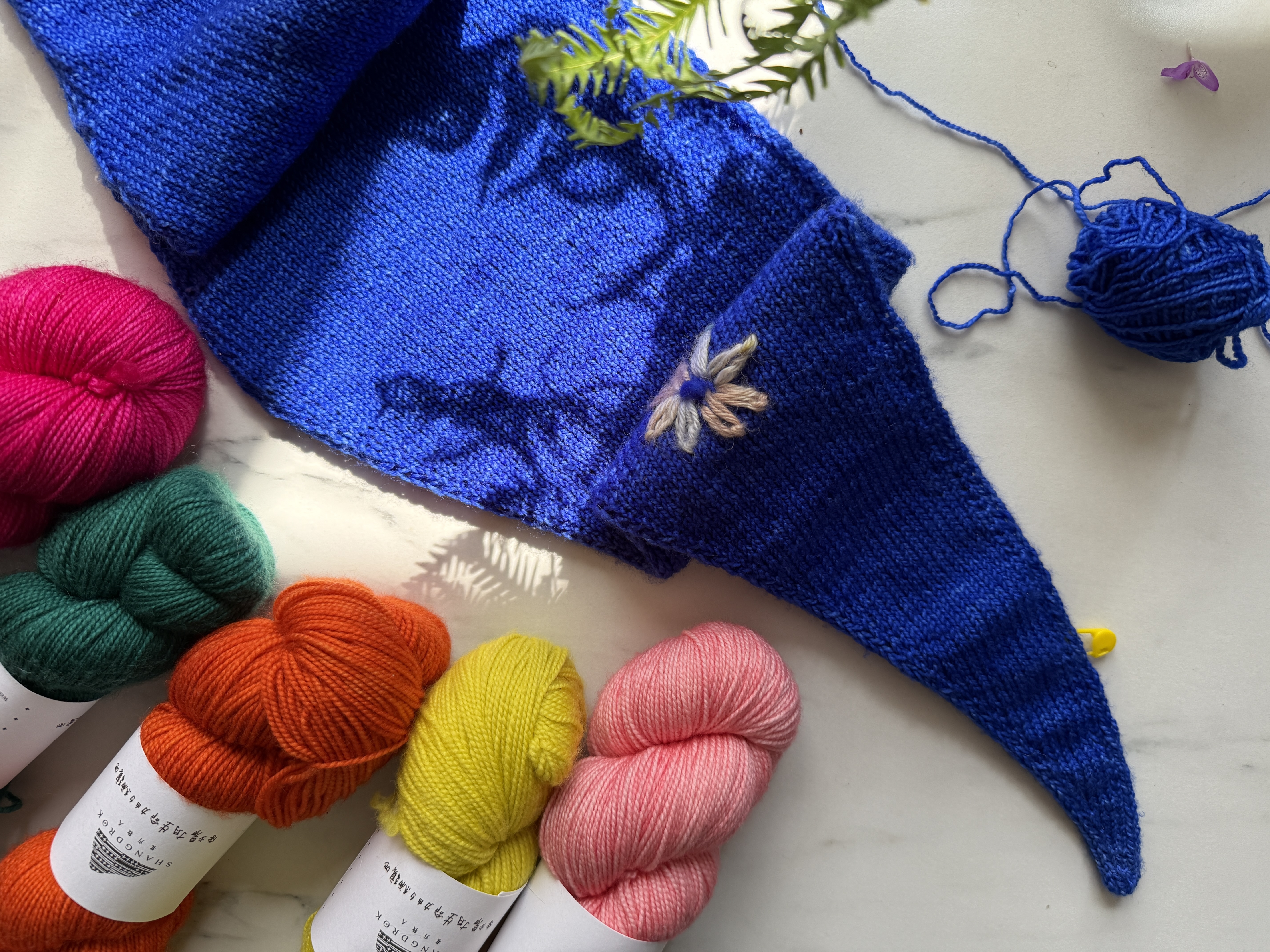 Product image for Mae Scarf by Ysolda Knitting Tutorials