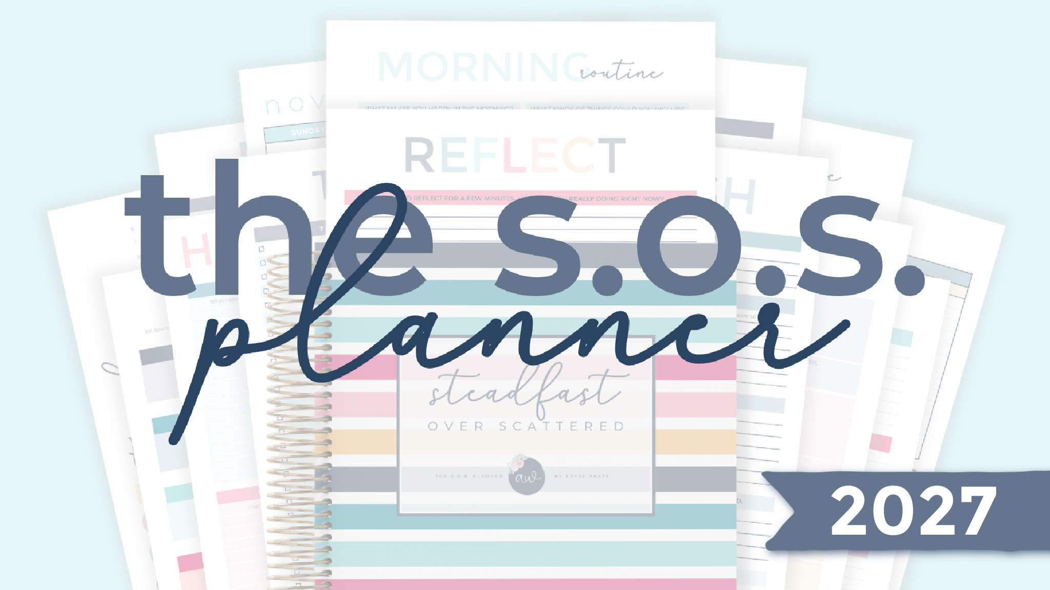 Product image for The 2027 S.O.S. Planner