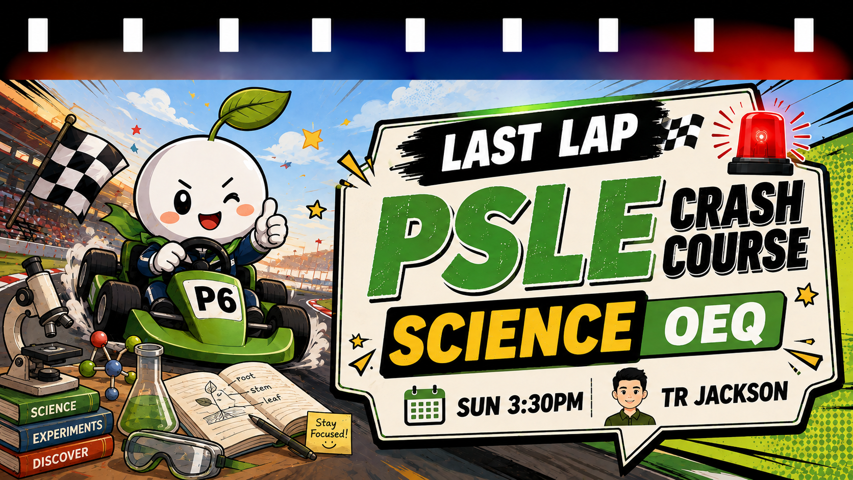 Product image for BT Sci OEQ PSLE Last Lap with Tr Jackson