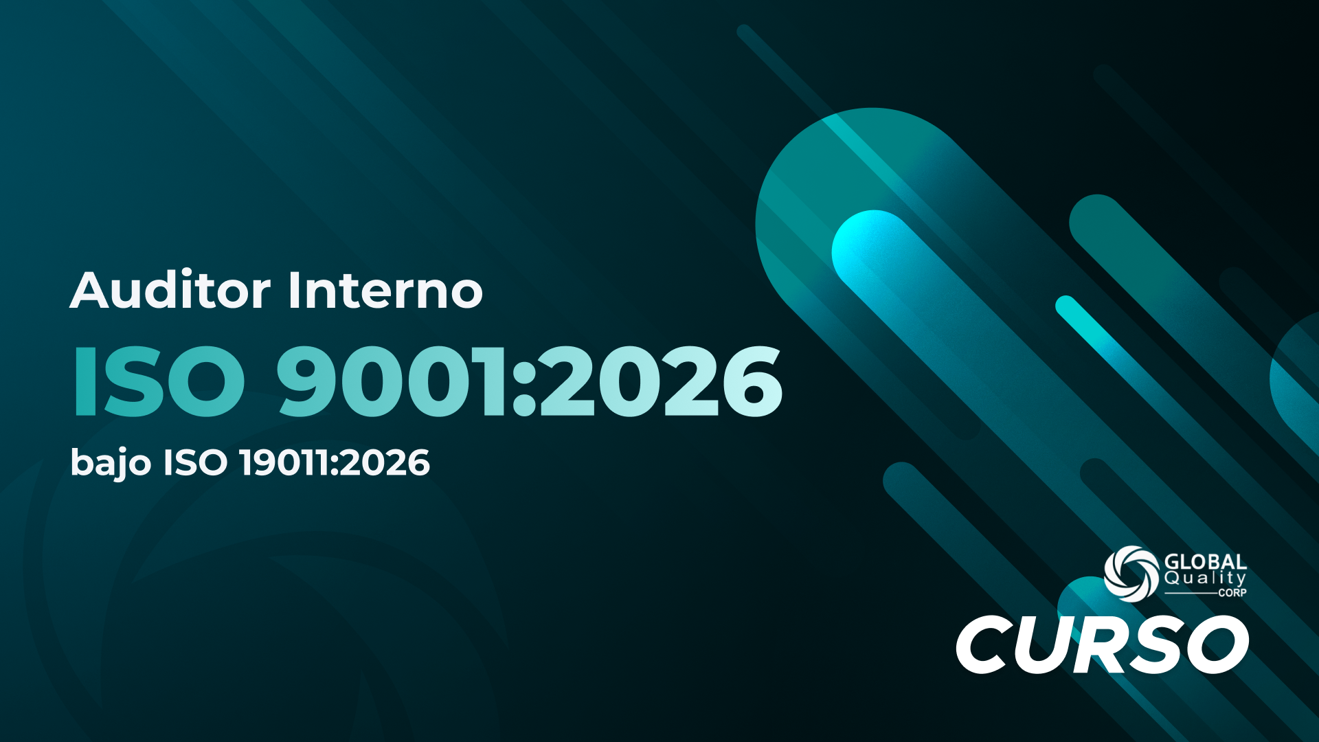 Product image for Auditor Interno ISO 9001:2026 bajo ISO 19011:2026 | 24 hrs. | Sistema de Gestión de la Calidad (Nueva Versión)