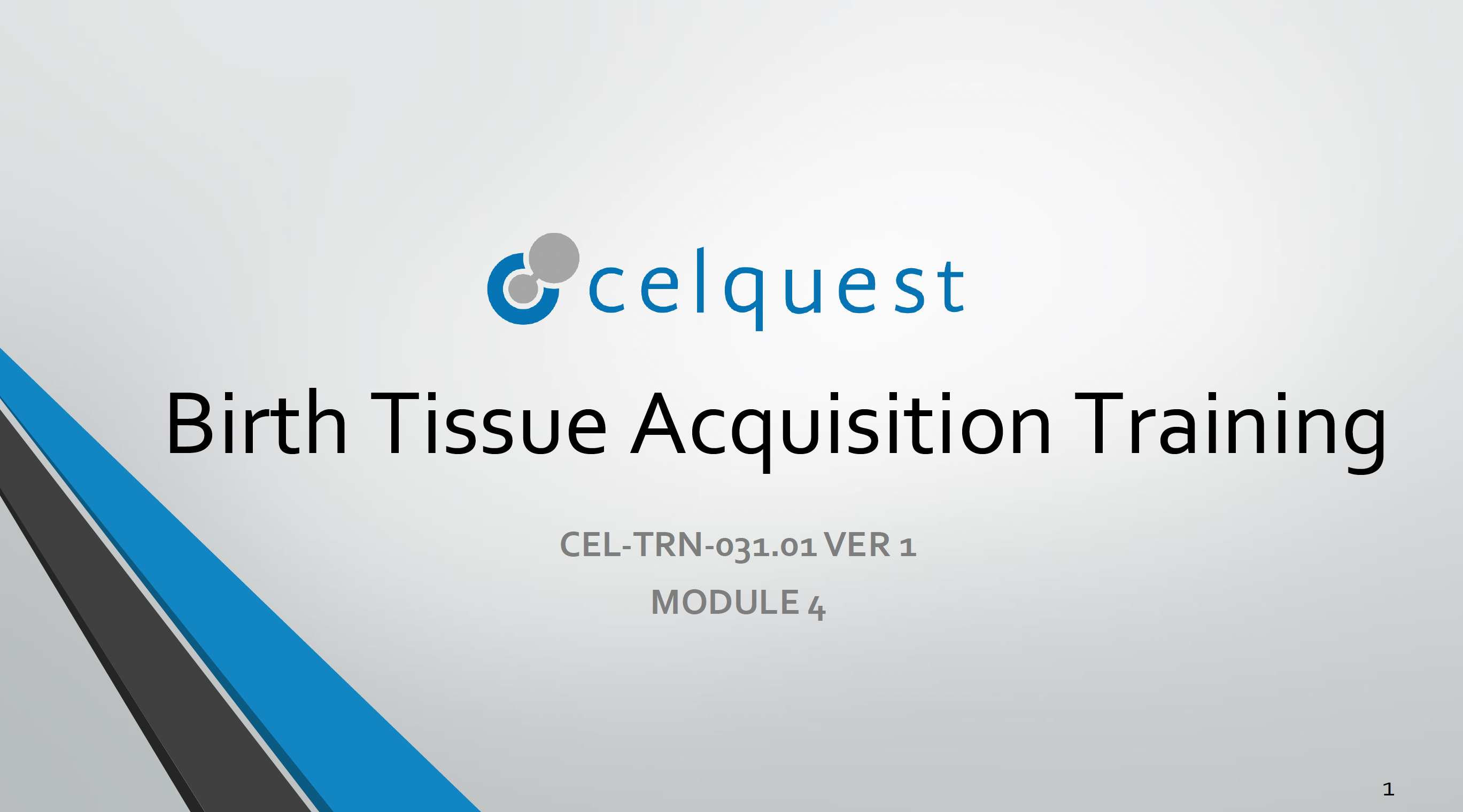 Product image for Module 4 Ver 1- Birth Tissue Acquisition Training