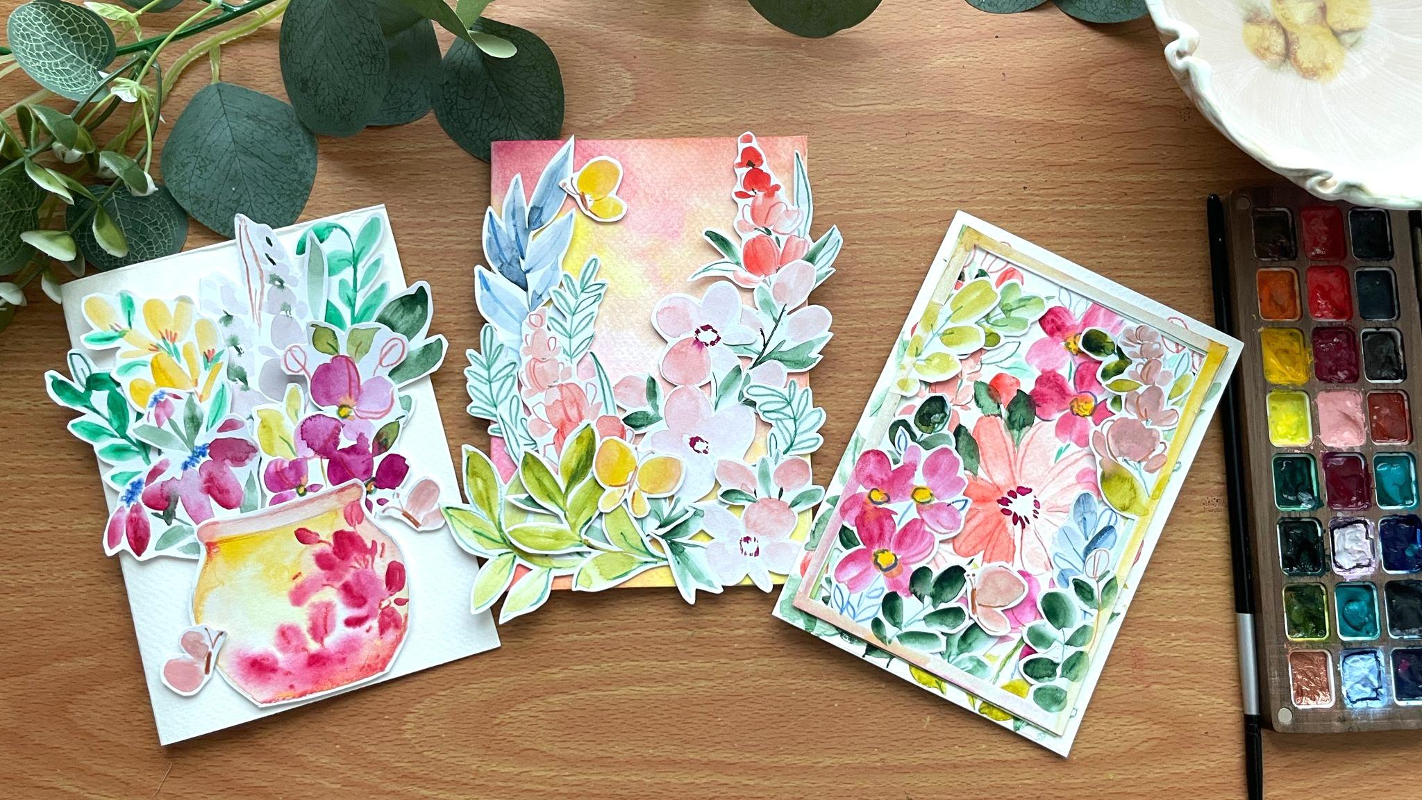 Product image for Joyful Watercolor Cards That Pop: A Creative Class for Beginners