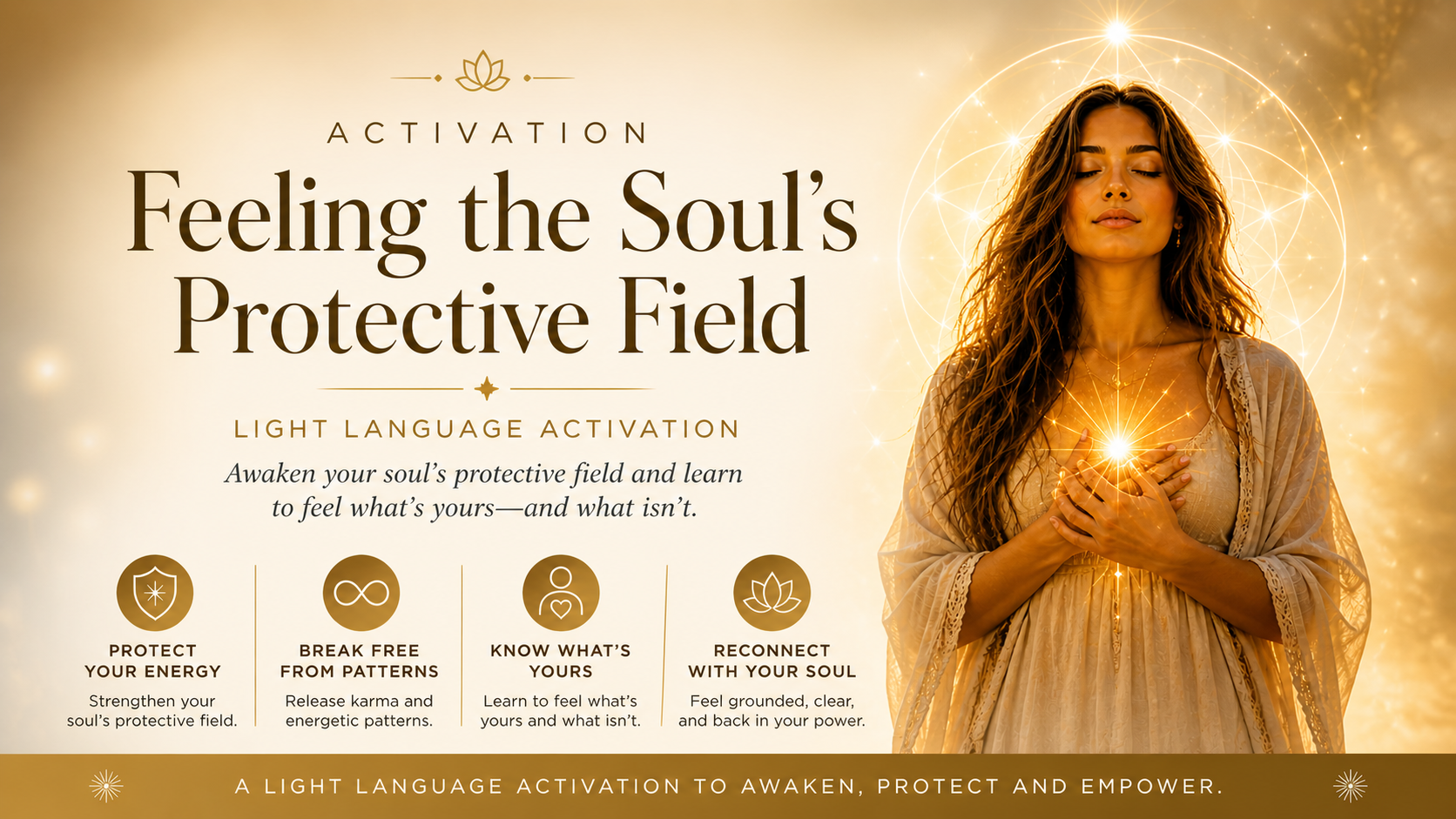 Product image for Soul Protection - Light Language Activation