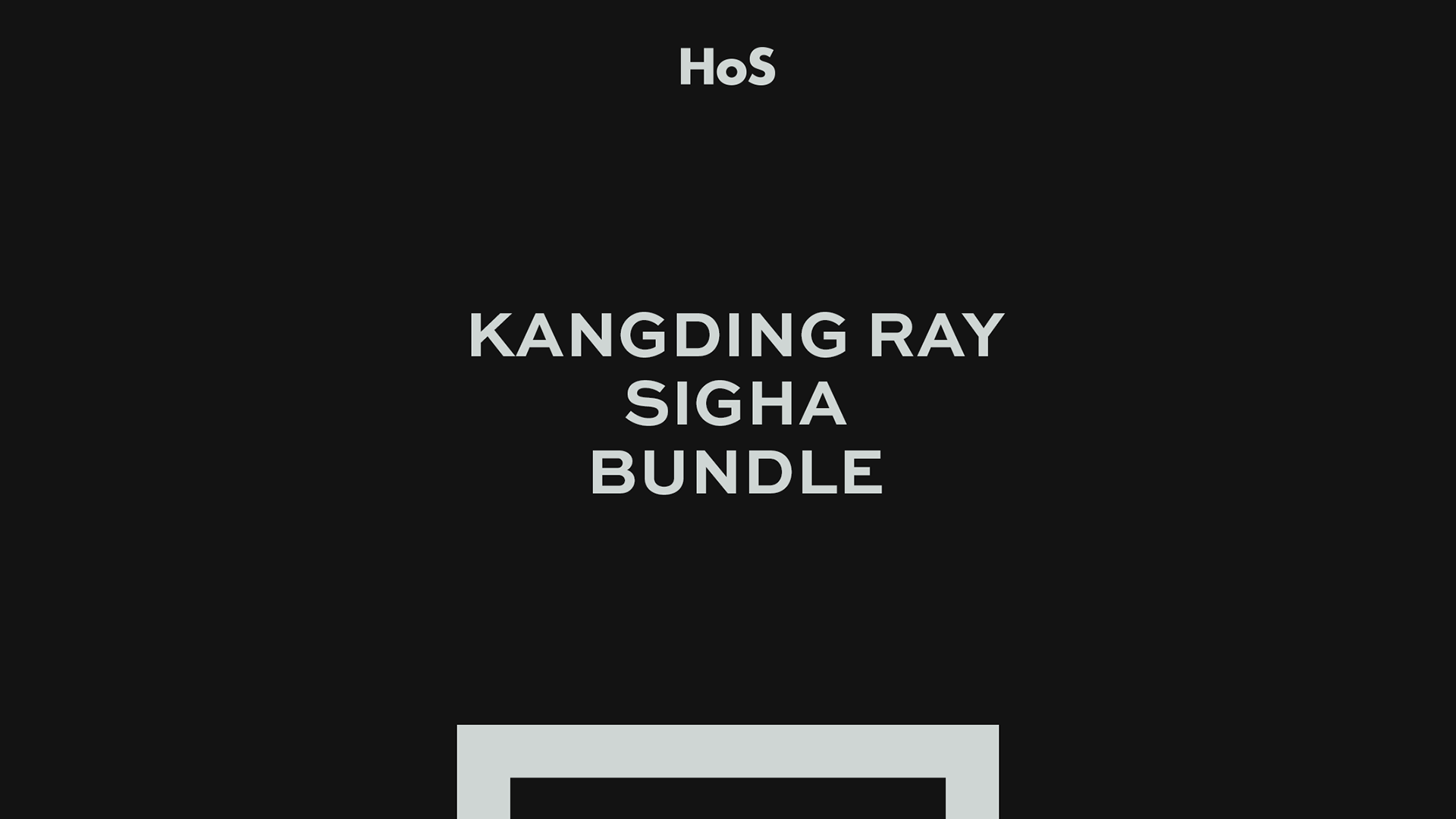 Product image for Kangding Ray & Sigha Bundle