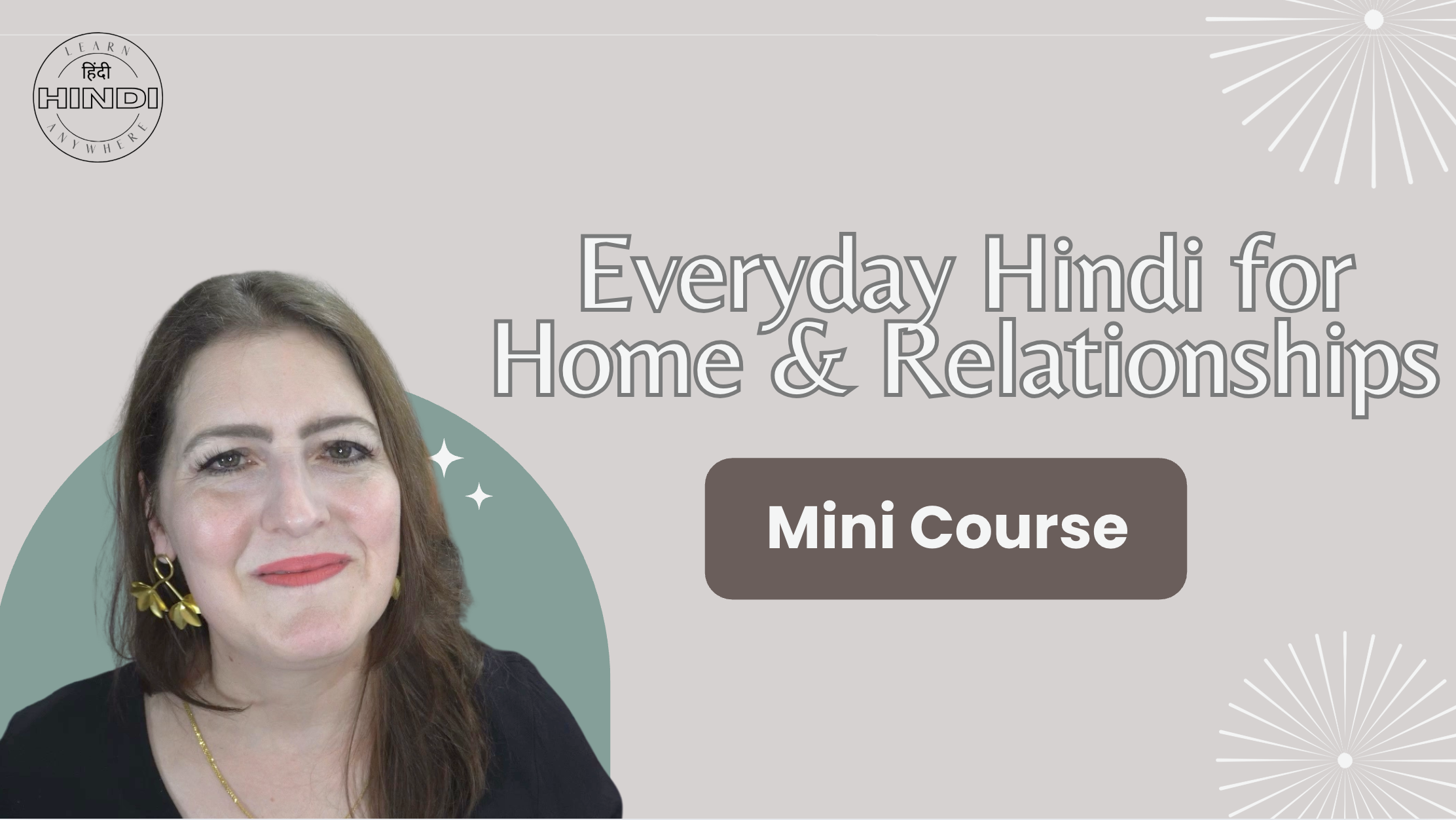 Product image for Mini Course Everyday Hindi for Home and Relationships