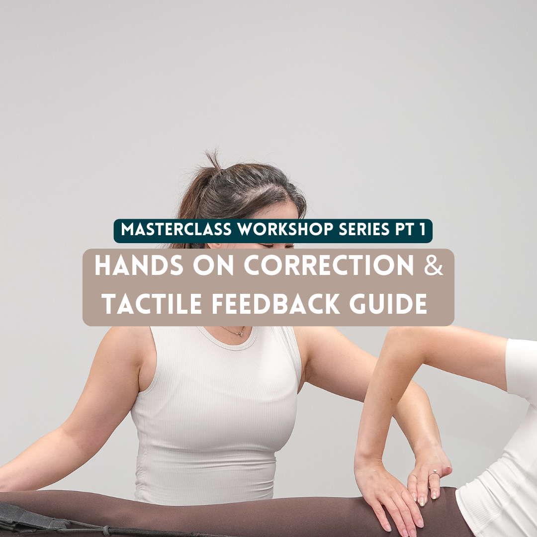 Product image for Masterclass Workshop Series Pt 1- Hands on Corrections & Tactile Feedback for Effective Client Movement