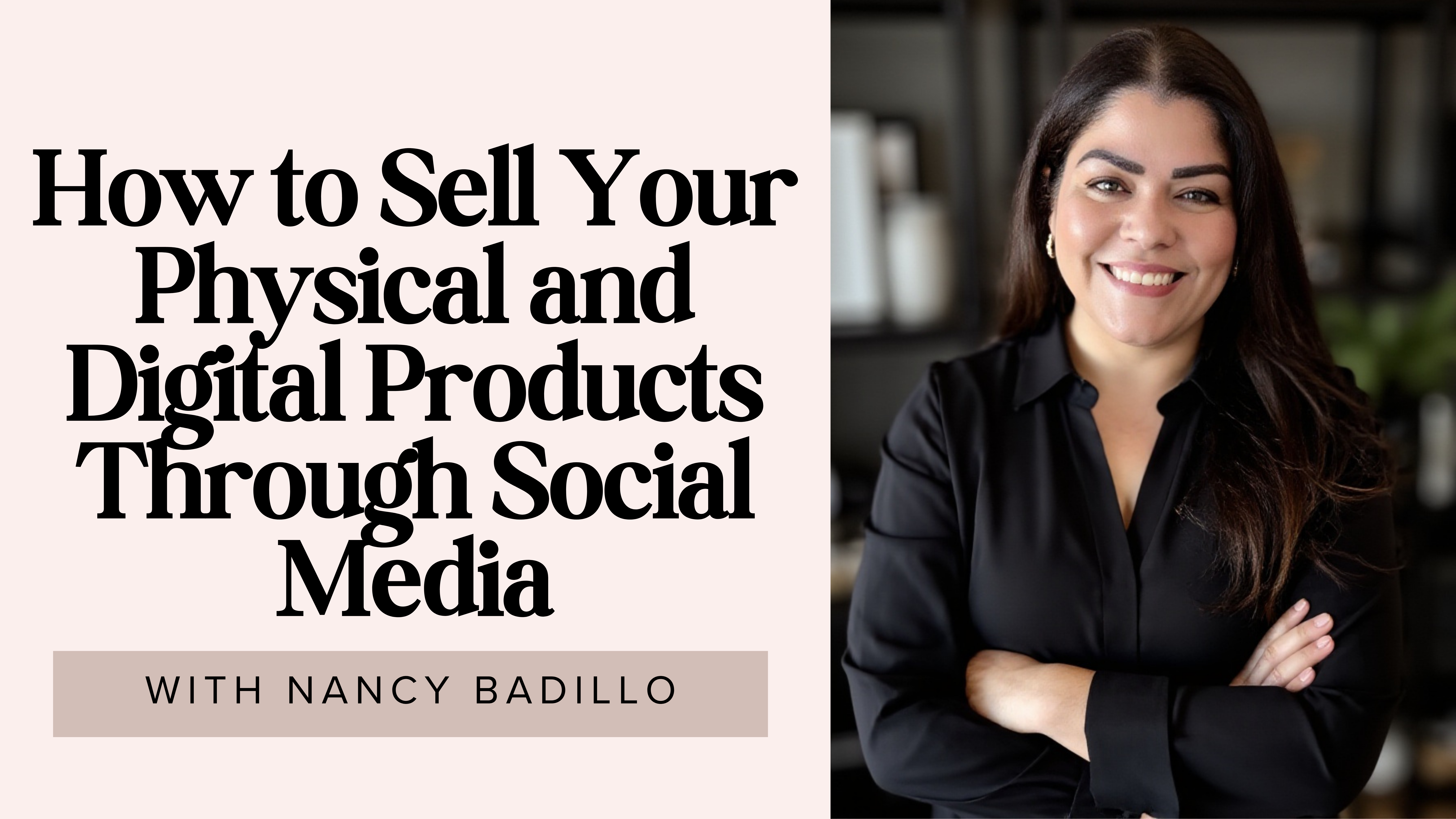 Product image for How to Sell Your Physical and Digital Products Through Social Media