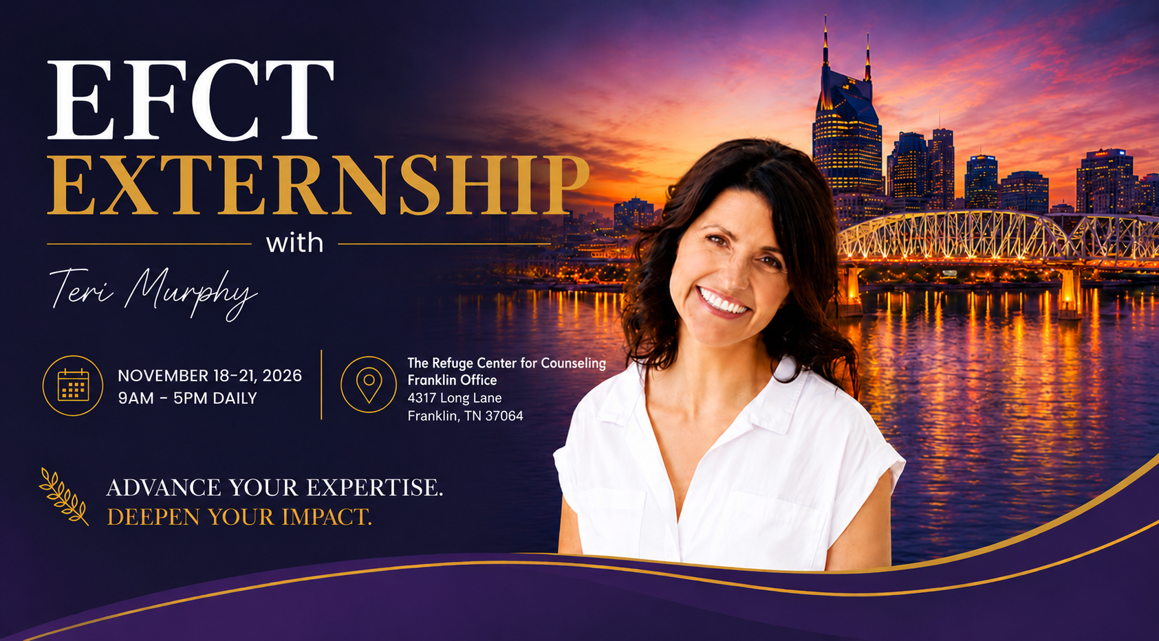 Product image for EFCT Externship- Nashville, Tennessee with Teri Murphy 