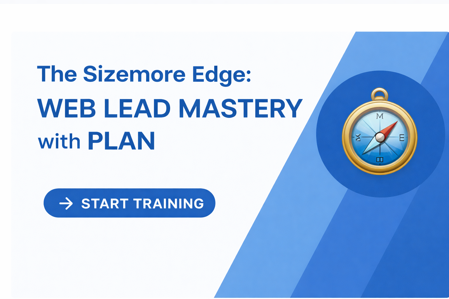 Product image for  The Sizemore Edge: Web Lead Mastery with PLAN