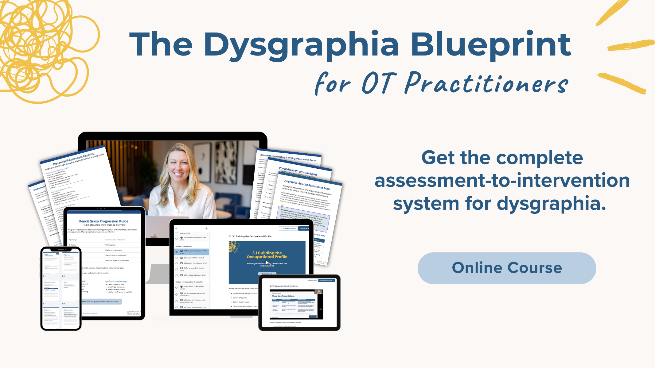 Product image for The Dysgraphia Blueprint for OTs