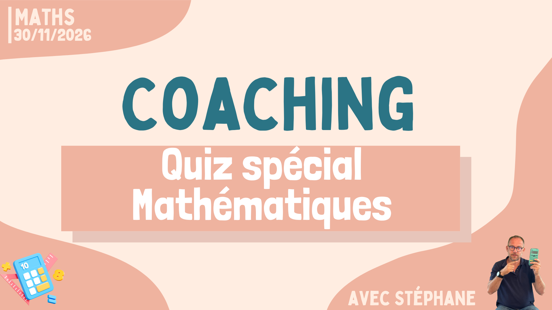 Image du produit pour Coaching "Le grand quiz en mathématiques"