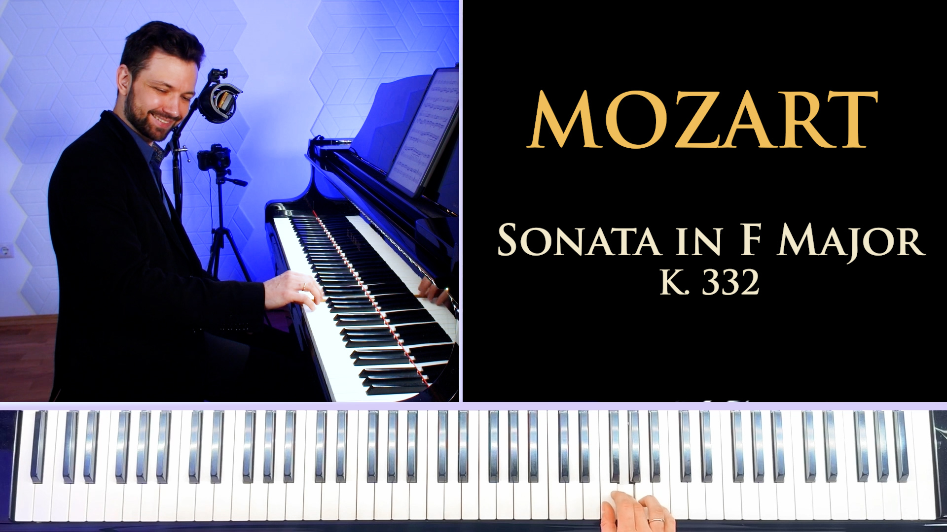 Product image for Mozart in Depth: Sonata in F Major K. 332 (COMPLETE)