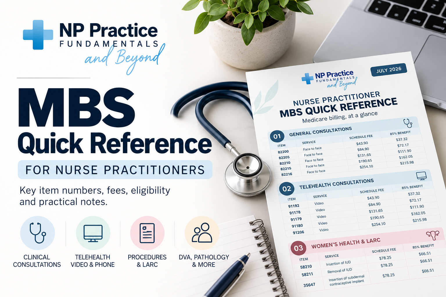 Product image for MBS quick reference guide