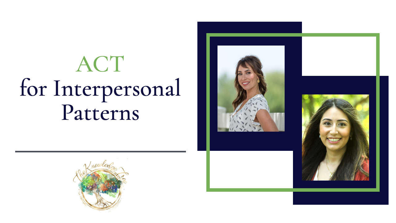 Product image for ACT for Interpersonal Patterns: Treating People-Pleasing, Boundaries, and Relational Conflict