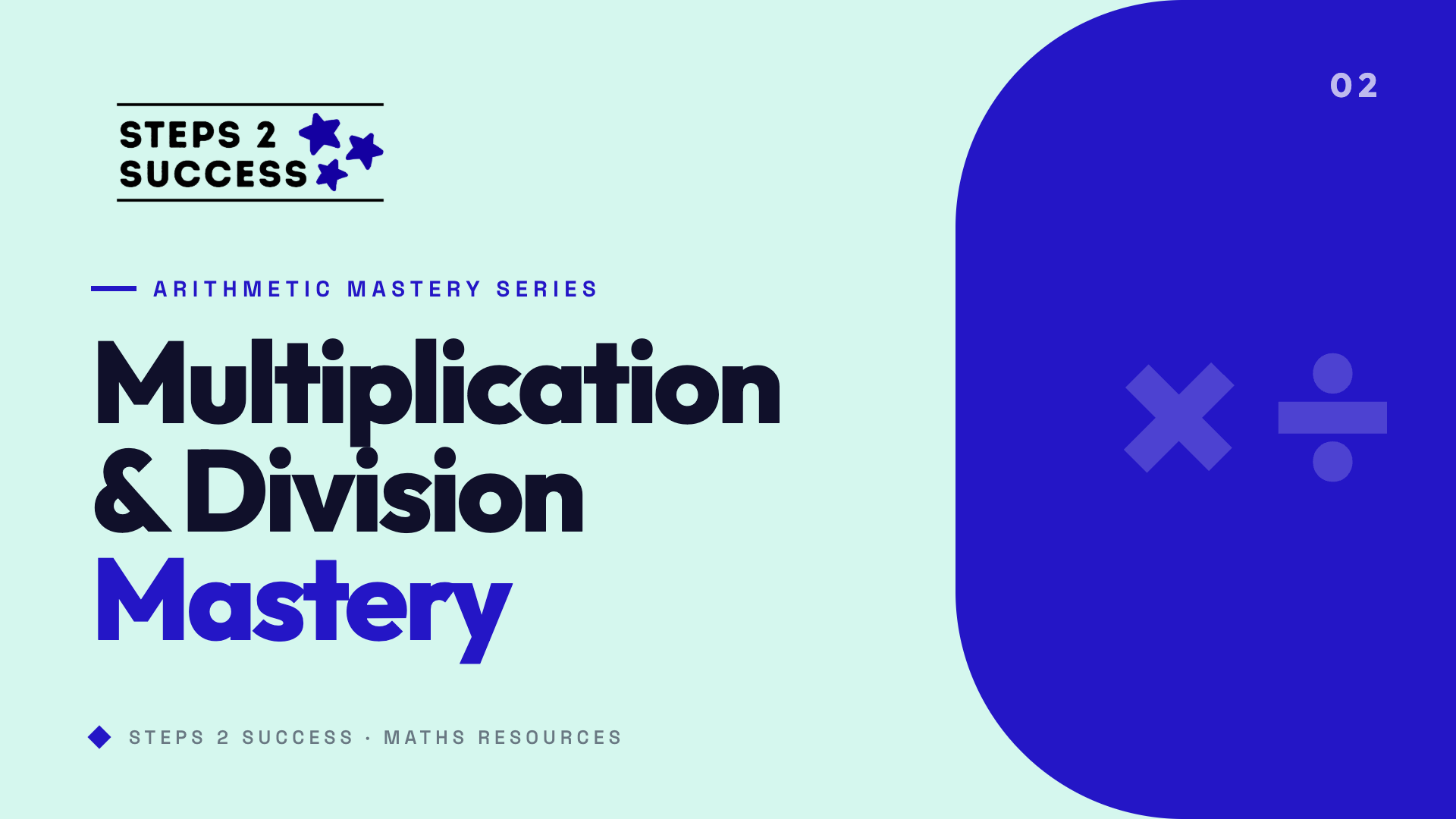 Product image for SATs Arithmetic: Multiplication & Division Mastery