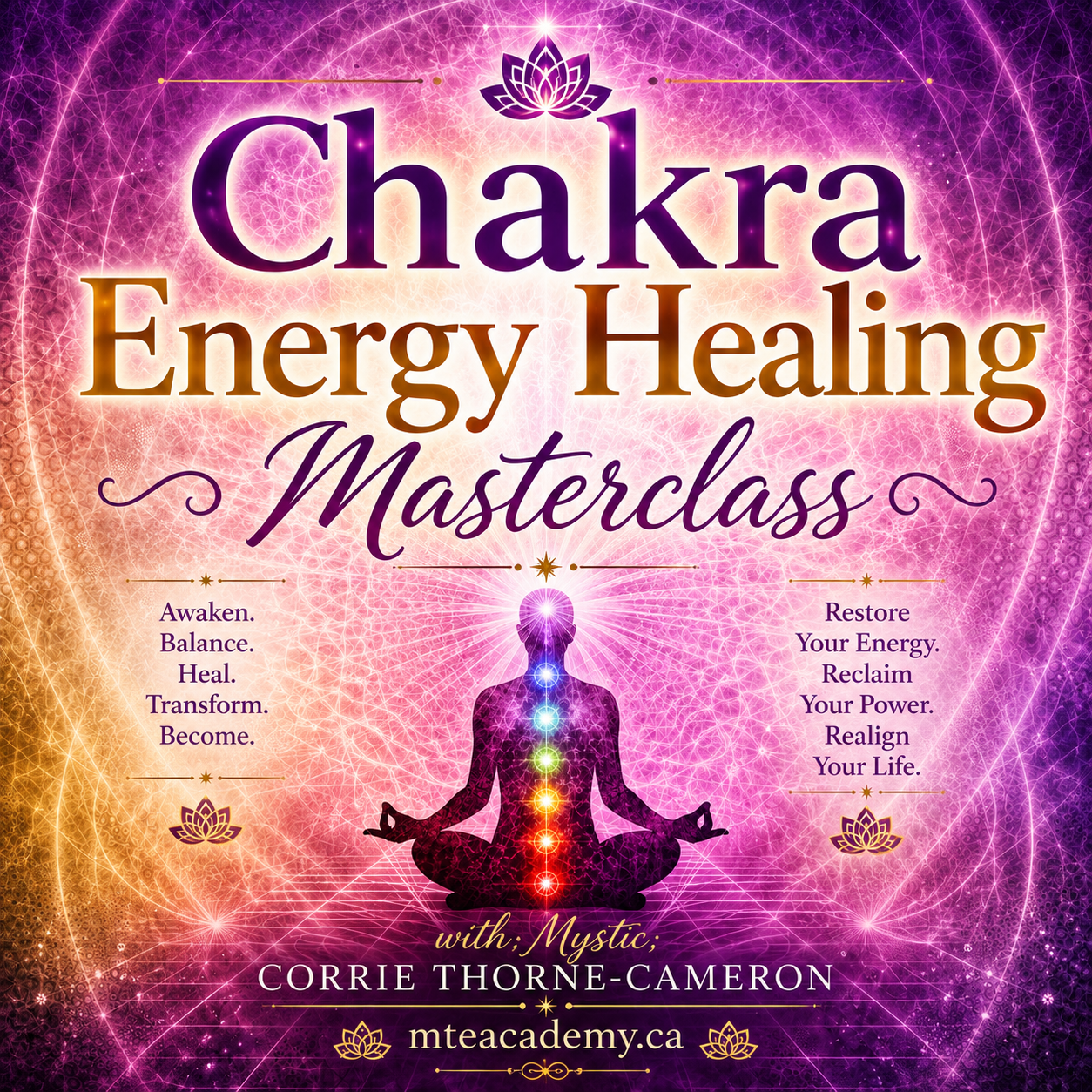 Chakra Energy Healing Masterclass