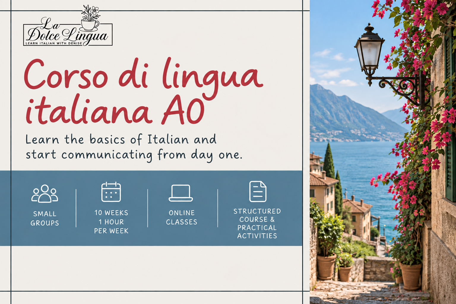 Product image for Italian Group Course for Absolute Beginners
