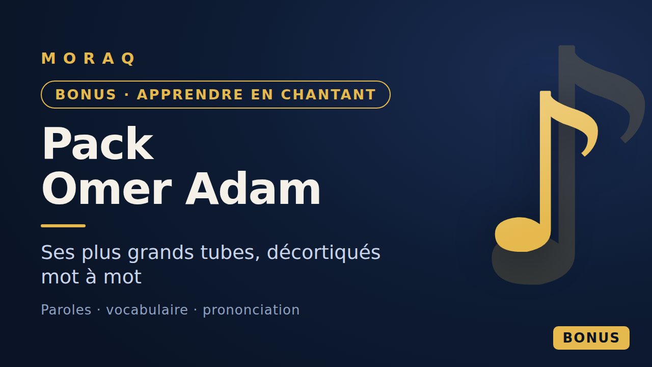 Image du produit pour Pack Omer Adam — chantez avec la star d'Israël