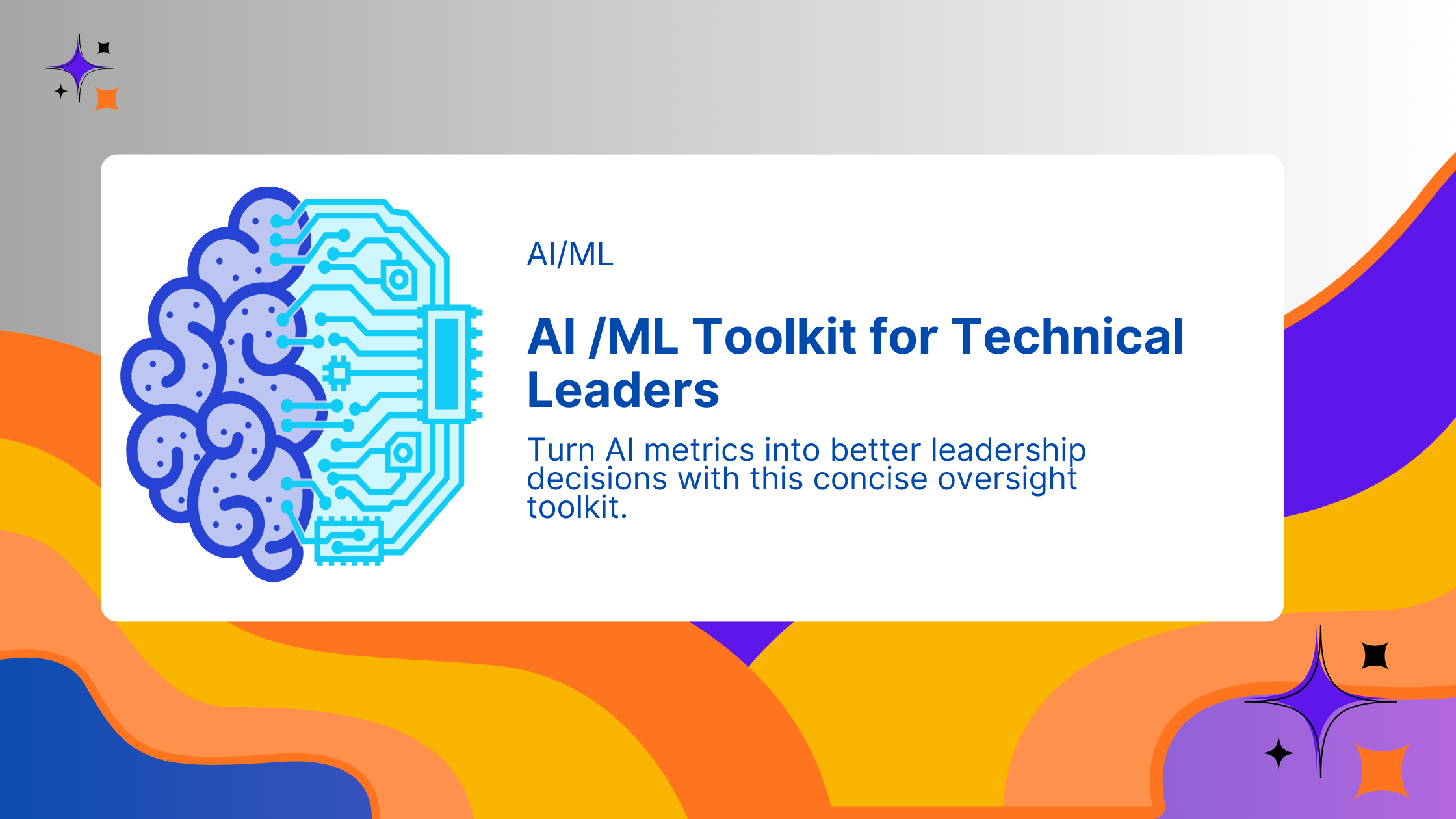 Product image for AI/ML Toolkit for Technical Managers