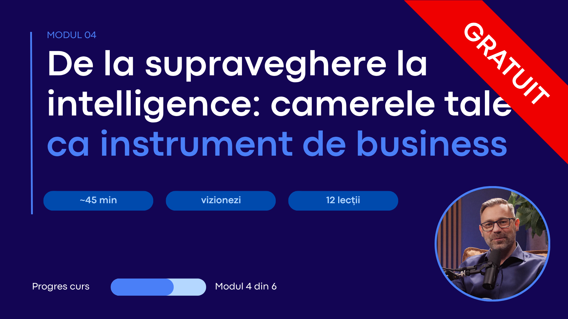 Product image for De la supraveghere la intelligence: camerele tale ca instrument de business