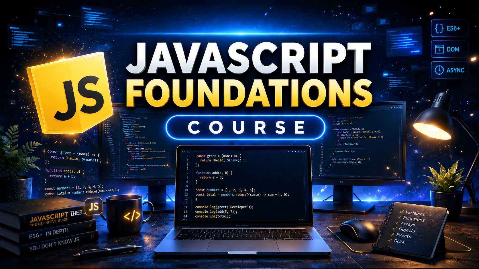 Product image for JavaScript Foundations