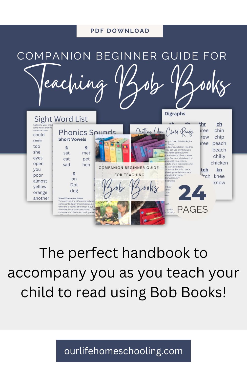 Product image for Companion Phonics Guide to Bob Books