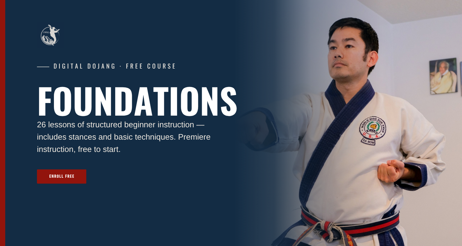 Product image for Foundations: Free Soo Bahk Do Course for Beginners