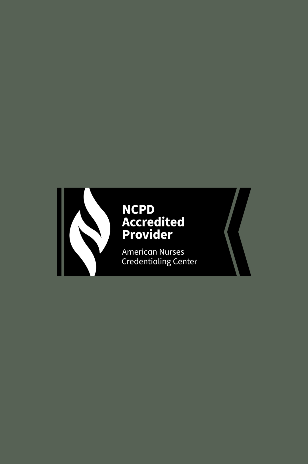 NCPD Accredited Provider - American Nurses Credentialing Center (ANCC) logo