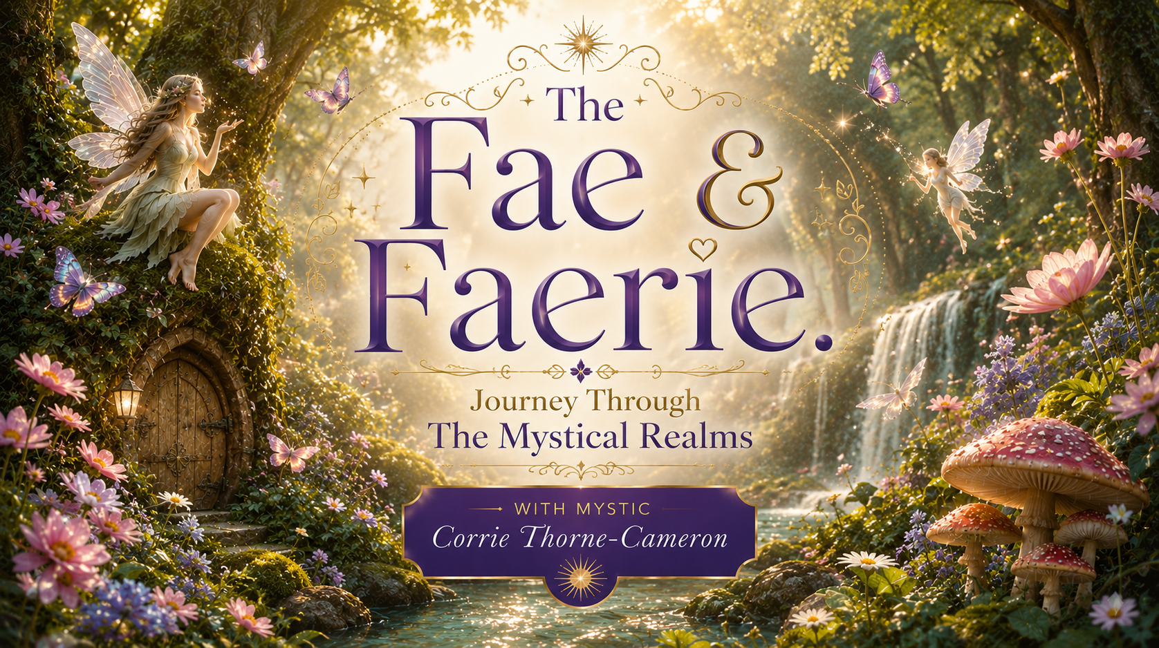 Product image for The Fae and Faerie. Journey Through The Mystical Realms