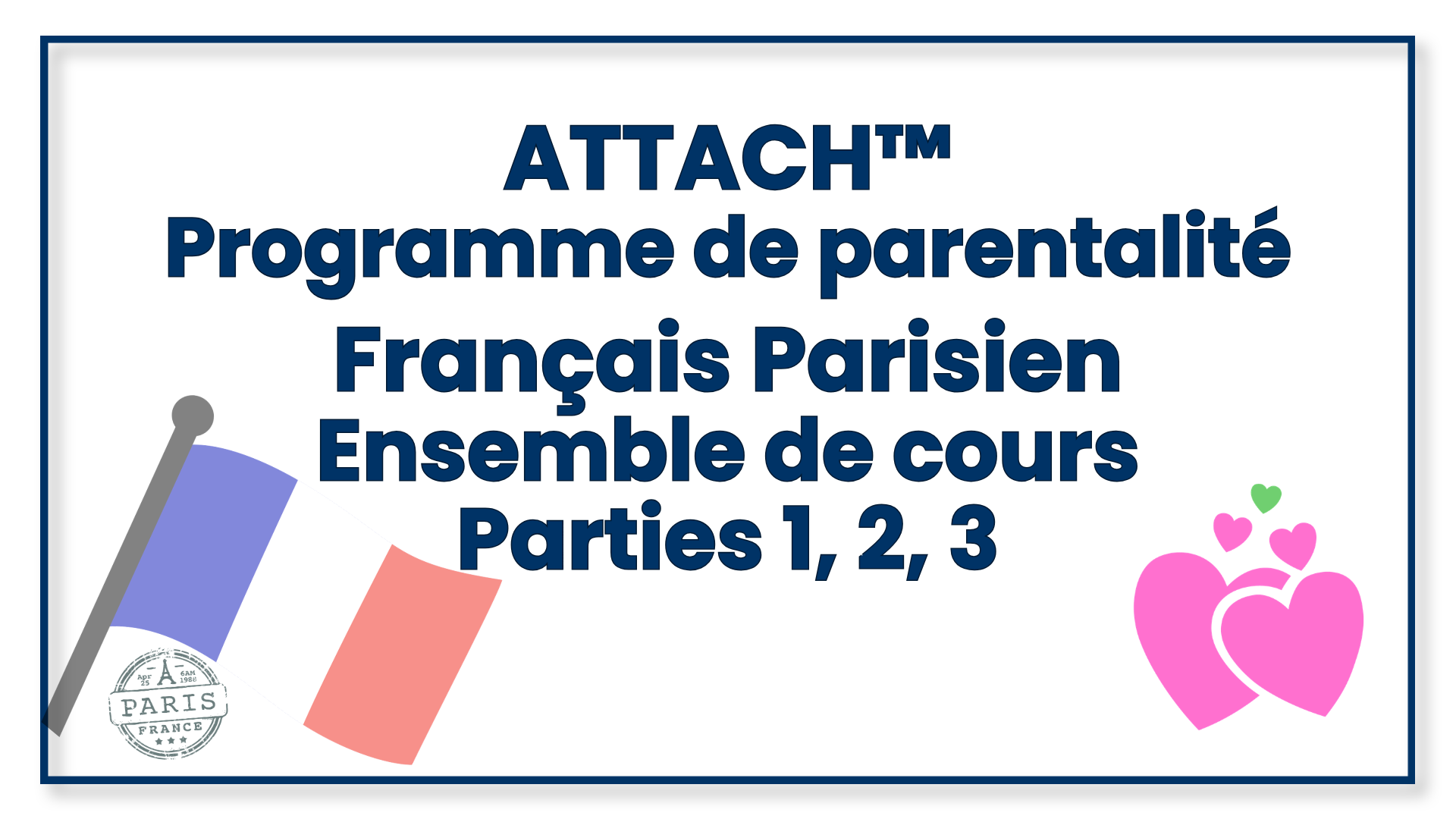 Product image for Programme ATTACH en français