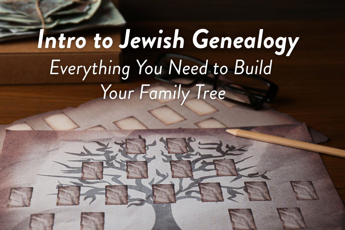 Product image for Intro to Jewish Genealogy: Everything You Need to Build Your Family Tree