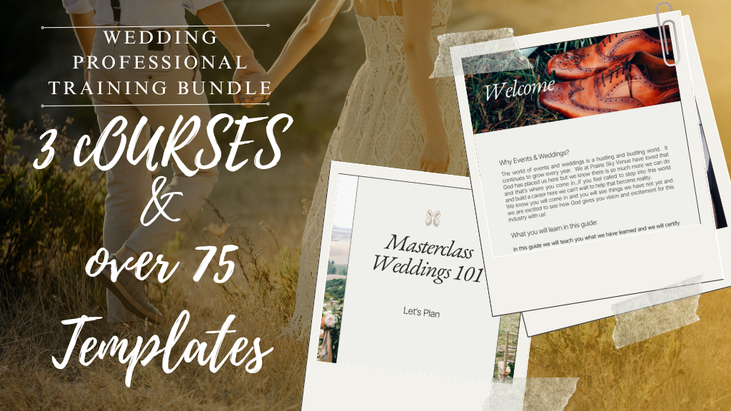 Product image for The Wedding Professional Mastersclass