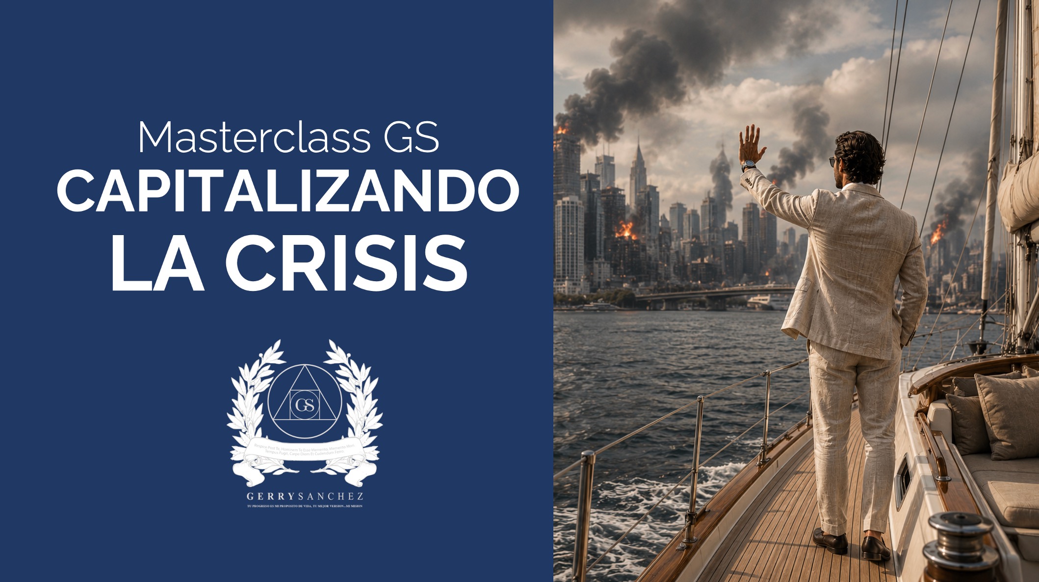 Product image for Masterclass Capitalizando la Crisis 