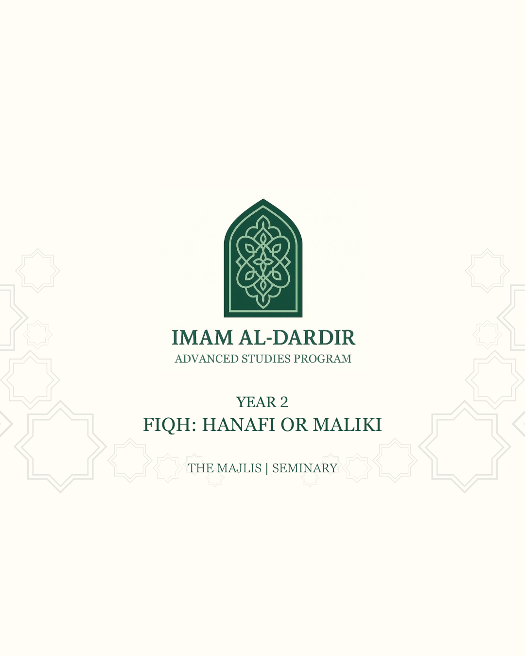 Product image for 2026-2027 | IAD Year 2 - Mukhtasar al-Quduri