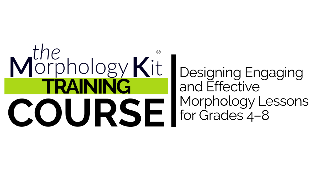 Product image for Designing Engaging and Effective Morphology Lessons for Grades 4–8