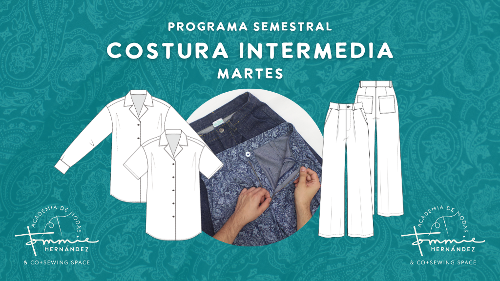 Product image for MARTES | AGO - DIC | 2026 | Programa Costura Intermedia Nivel 3 y 4