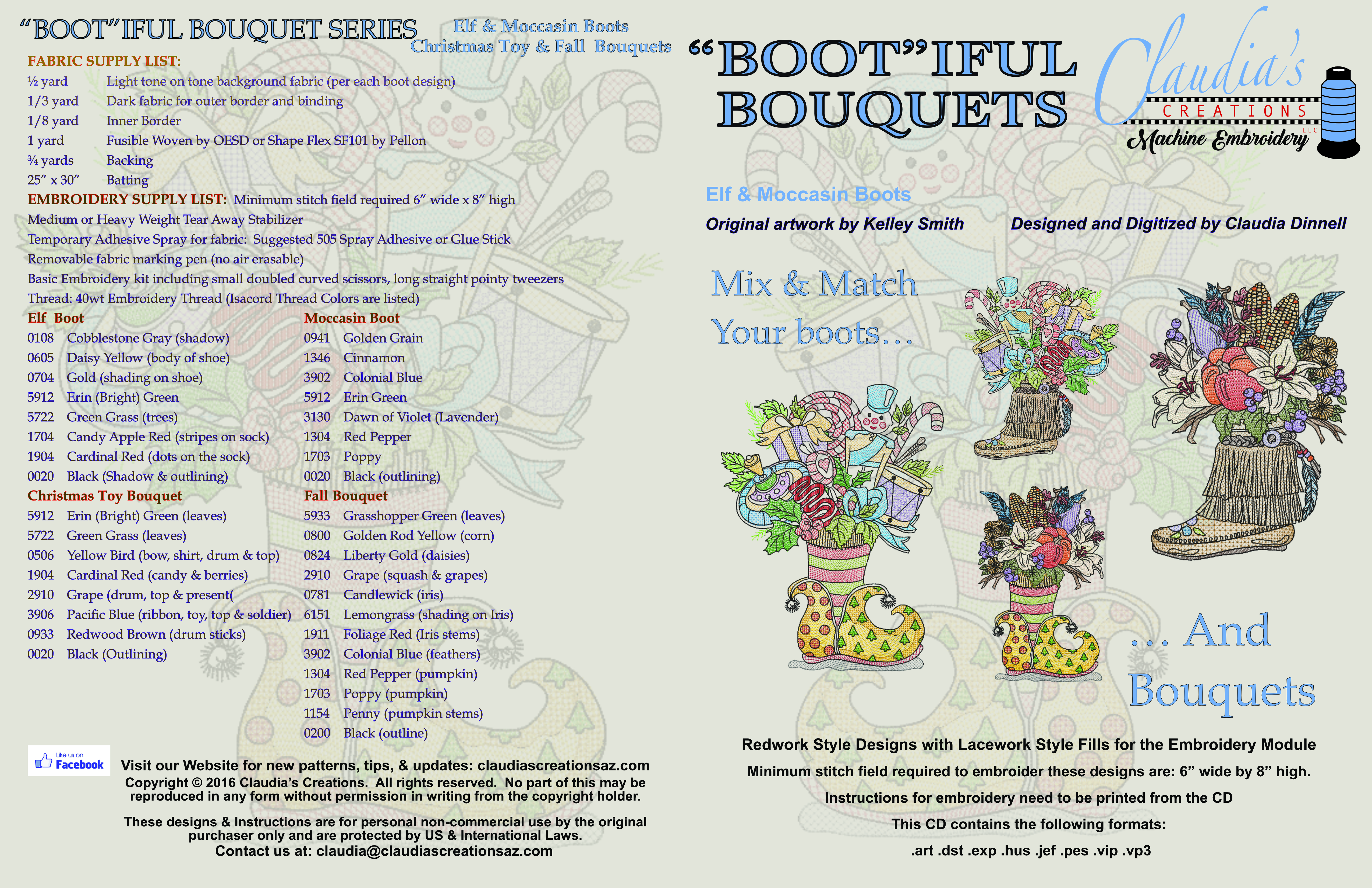 Product image for Bootiful Bouquets Elf & Moccasins