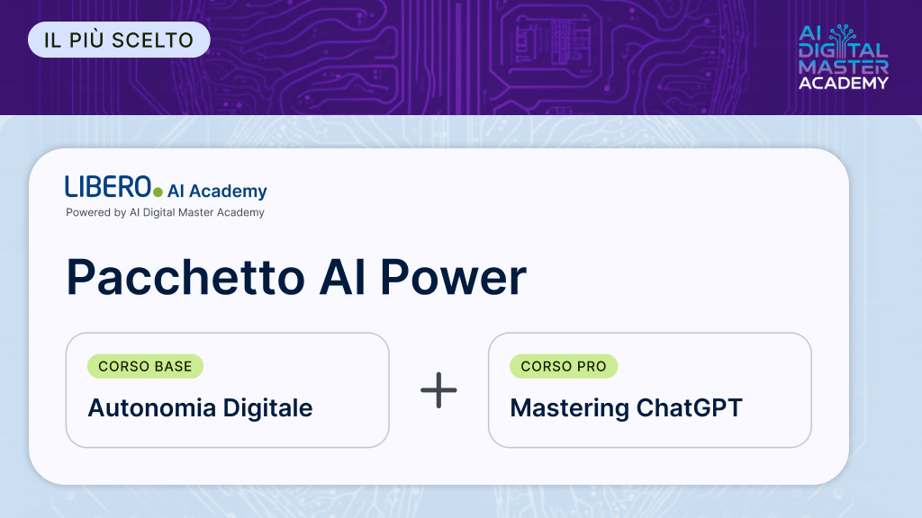 Immagine del prodotto per AI Power Libero Academy