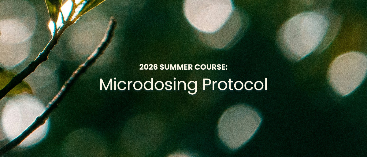 Product image for Microdosing: Basics Summer 2026