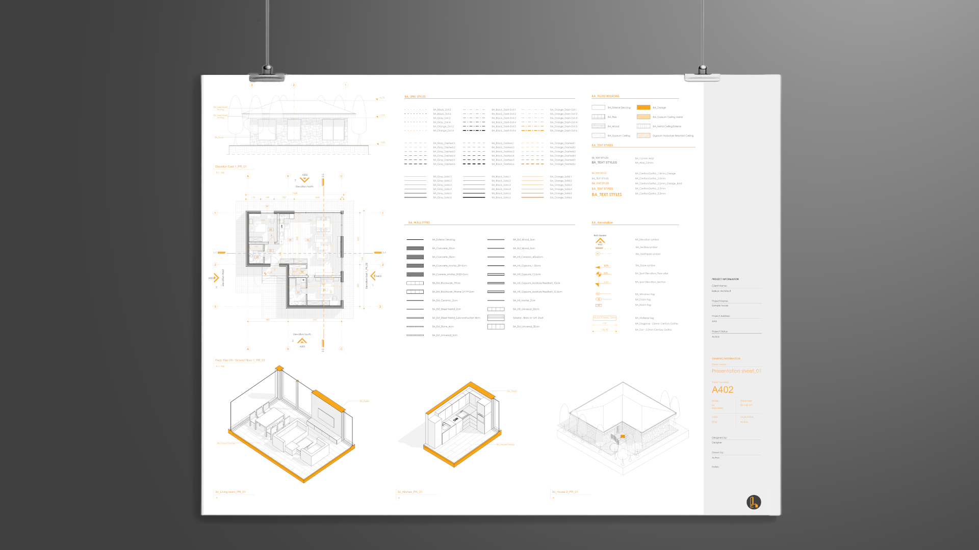 Product image for BA Residential Template - BASIC