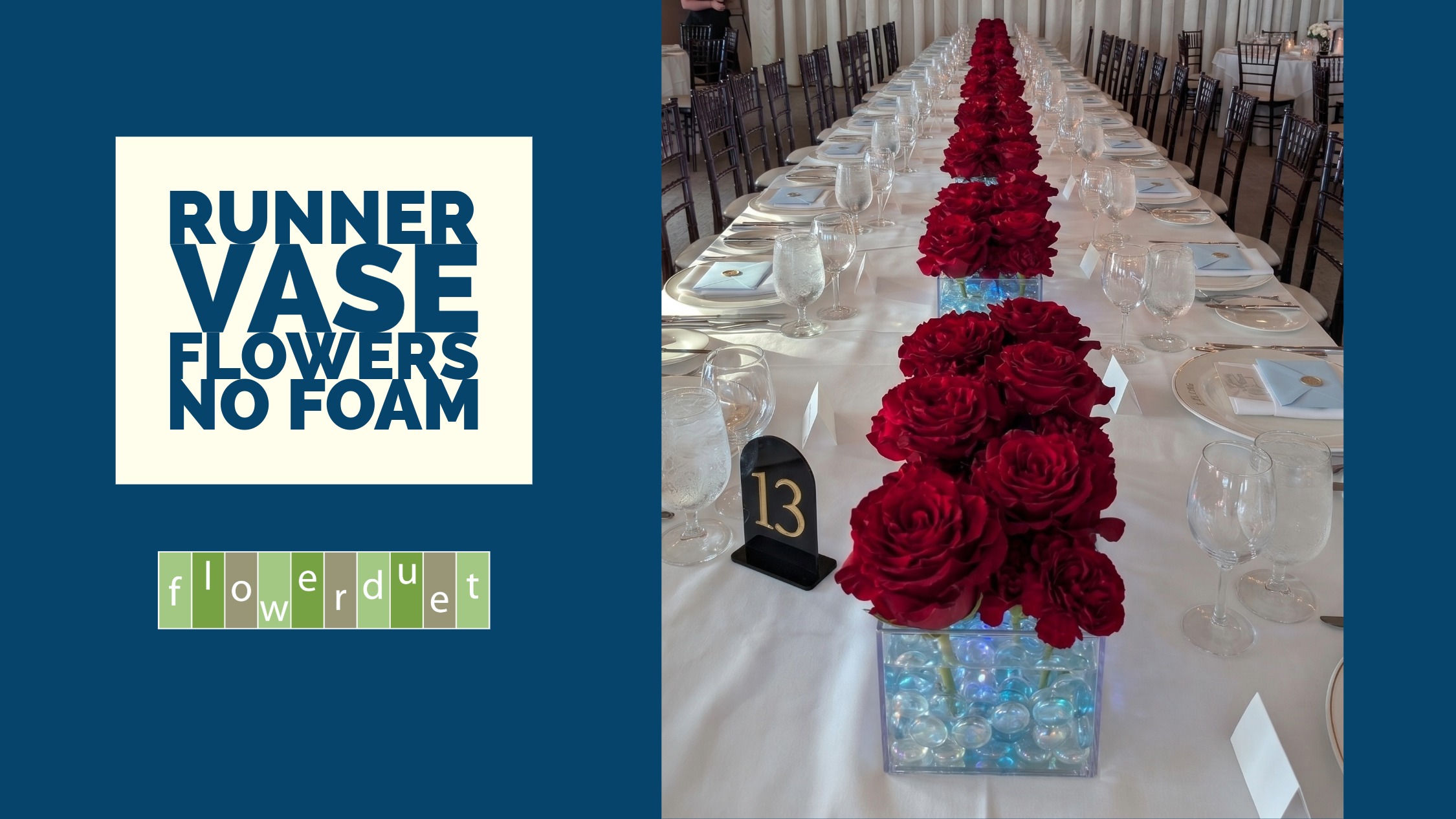 Product image for Flower Arranging Fridays: Floral Runner - No Floral Foam