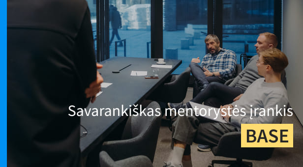 Product image for Savarankiškas mentorystės įrankis BASE