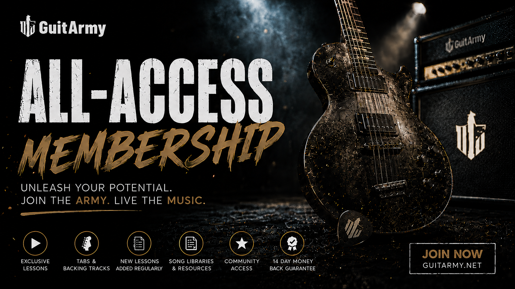 Product image for GuitArmy All-Access Membership