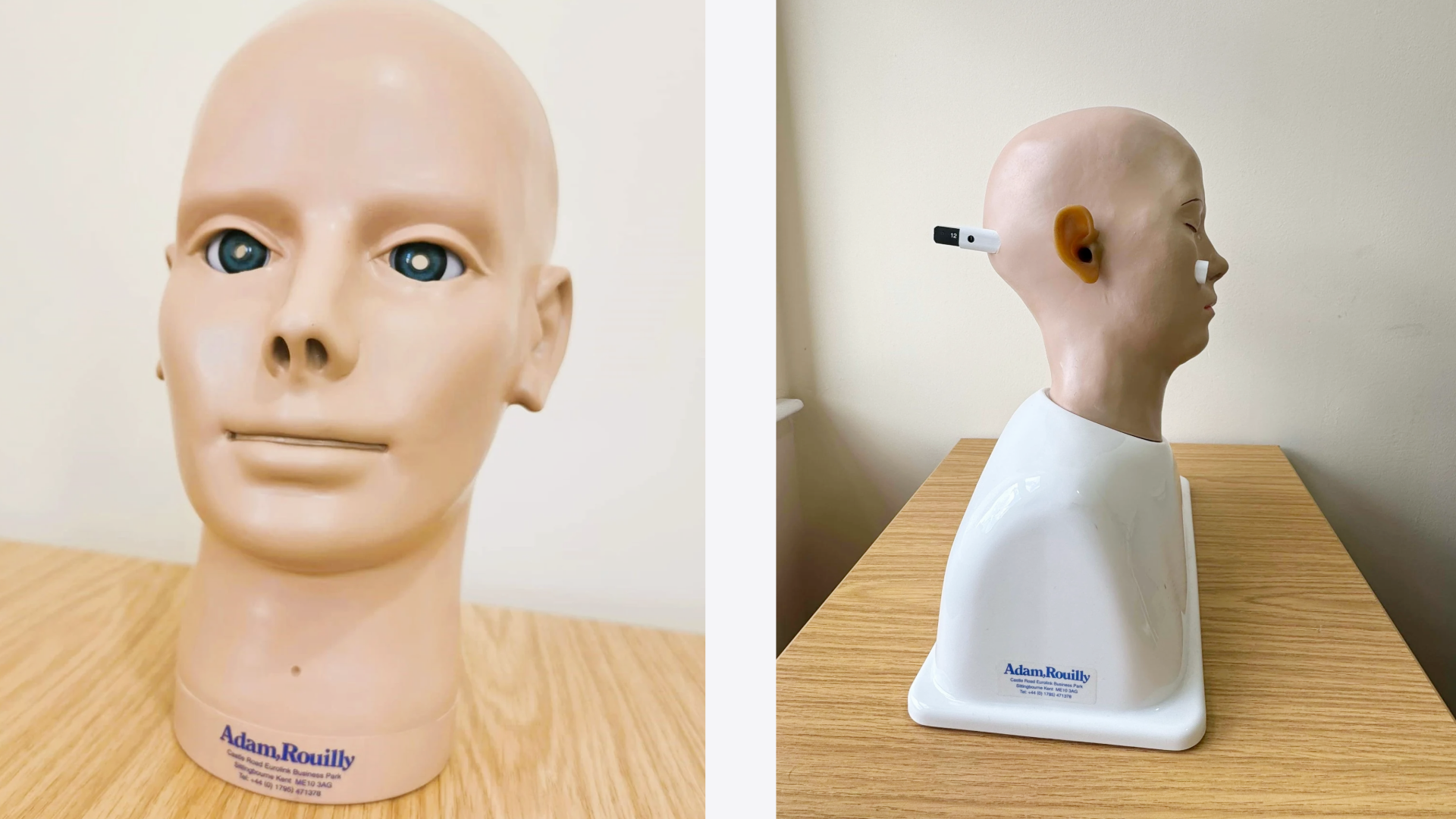fundoscopy eye and otoscopy ear manikin mlacases 